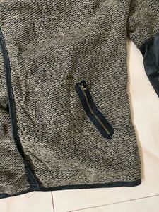 Leather Sleeve Shrug