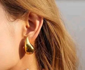 Trending Tear Drop Earrings Golden And Silver
