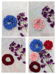 Floral Hair Scrunchies