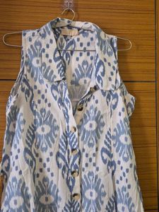 Collor neck kurthi