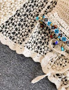 Crochet Embellished Top