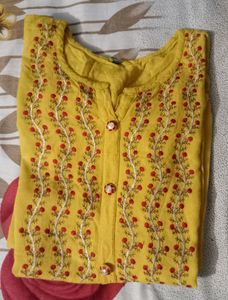 Yellow Kurti