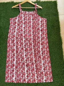New Sleevless Cotton Kurta From Myntra