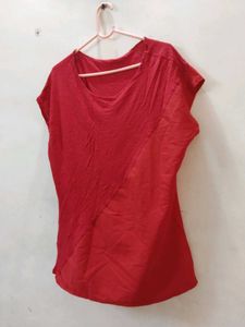 Cherry Red short sleeve tee