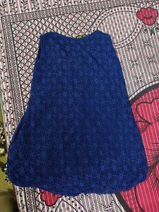 Blue Embellished Dress