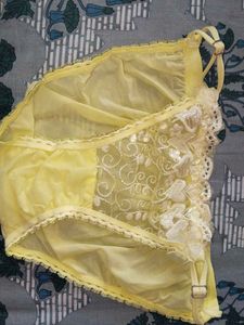 Yellow Lace Bralette