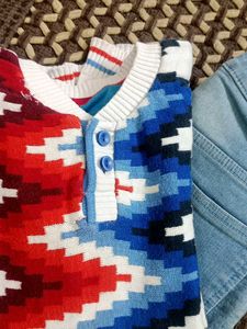 Kids Outfit: Jeans and Sweater