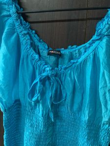 Blue Morgan Top