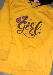 Cool Girl Yellow Hoodie