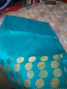 Blue Silk Saree
