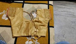 Designer Red Saree