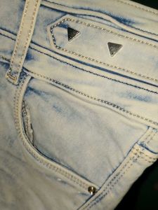 Acid Wash Denim Jeans
