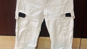 White Straight Pant 🤌🏻