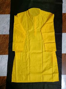 Men&#39;s Yellow Kurta