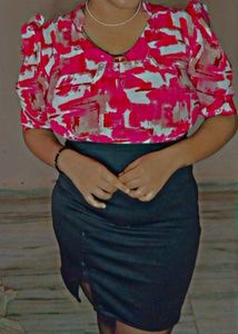 Brand New Western Dress Just Wore It One Time For Clicking Pics