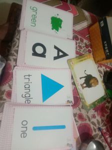 Letters And Numbers Flash Cards