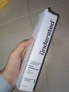 underrated. Face Moisturizer