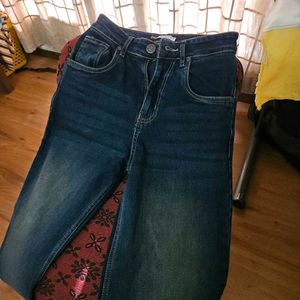 Vintage Wide Leg Denim Jeans