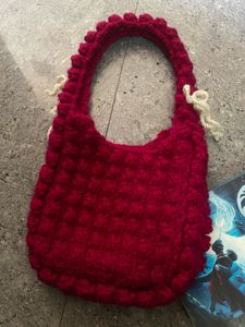Crochet Wine Bag