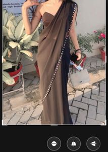 Black saree