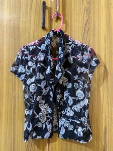 Sheer Netted Shrug
