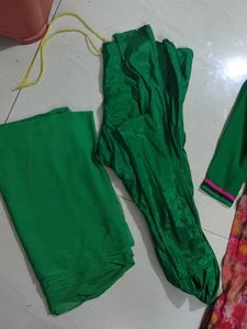 Floral Kurta Set with dupatta and pajami