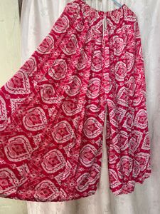 💖💓Pink Patterned Maxi Skirt