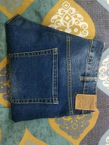 Dark Blue Denim Jeans