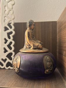 Buddha Diffuser In glass And Metal