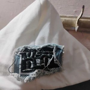 Men&#39;s Blue Hooded Denim Jacket (Size - XL)