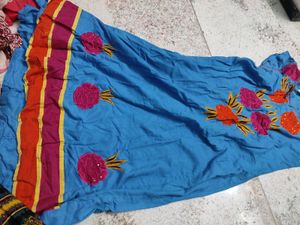 Cotton Anarkali Suit Set