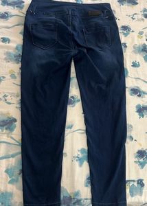Dark Blue Denim Jeans