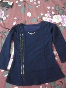 S Beautiful Blue Top . 2, 3 Time Wear ,