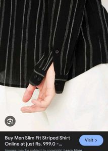 RVCA Striped Button-Down