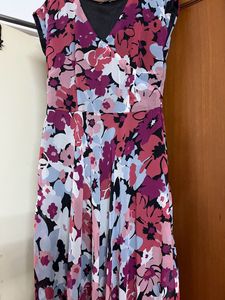 Casual Dress With Cap Sleeves