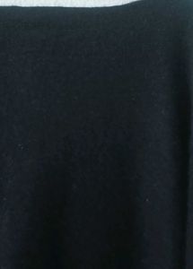 Black Batwing Sleeve Top
