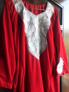Embroidered pheran from Kashmir