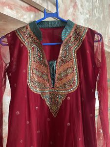 Maroon - Ethnic Kurta
