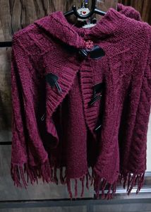 Stay Cozy & Stylish with Elegant Winter Poncho