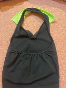 Disrupt halter neck Top
