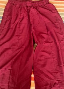Purple Kurti Pant Set