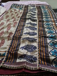 Bhagalpuri Silk Saari,