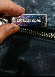 Michael Kors Black Leather Tote