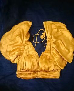 Golden Party Blouse