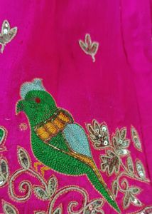 Sale..Beautiful Hand-work Raw Silk skirt ✨👌