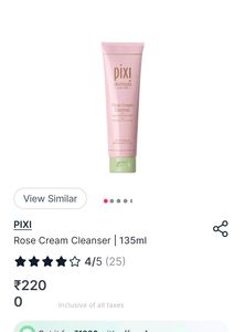 Pack Of 5 Luxe Brand Pixi Cleanser Combo Offer