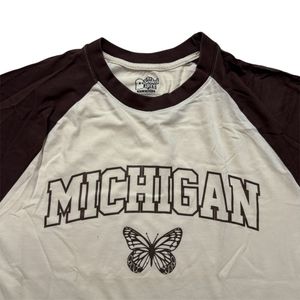 Souled Store Butterfly print Oversized t-shirt