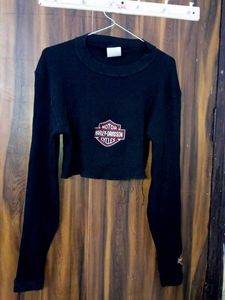 Harley-Davidson Cropped Sweatshirt