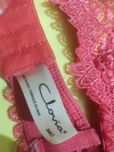 Net Bra And Multicolored Frenchie Style Panty