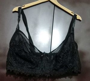 Black ⚫ Net Design Bra for 44 Bust